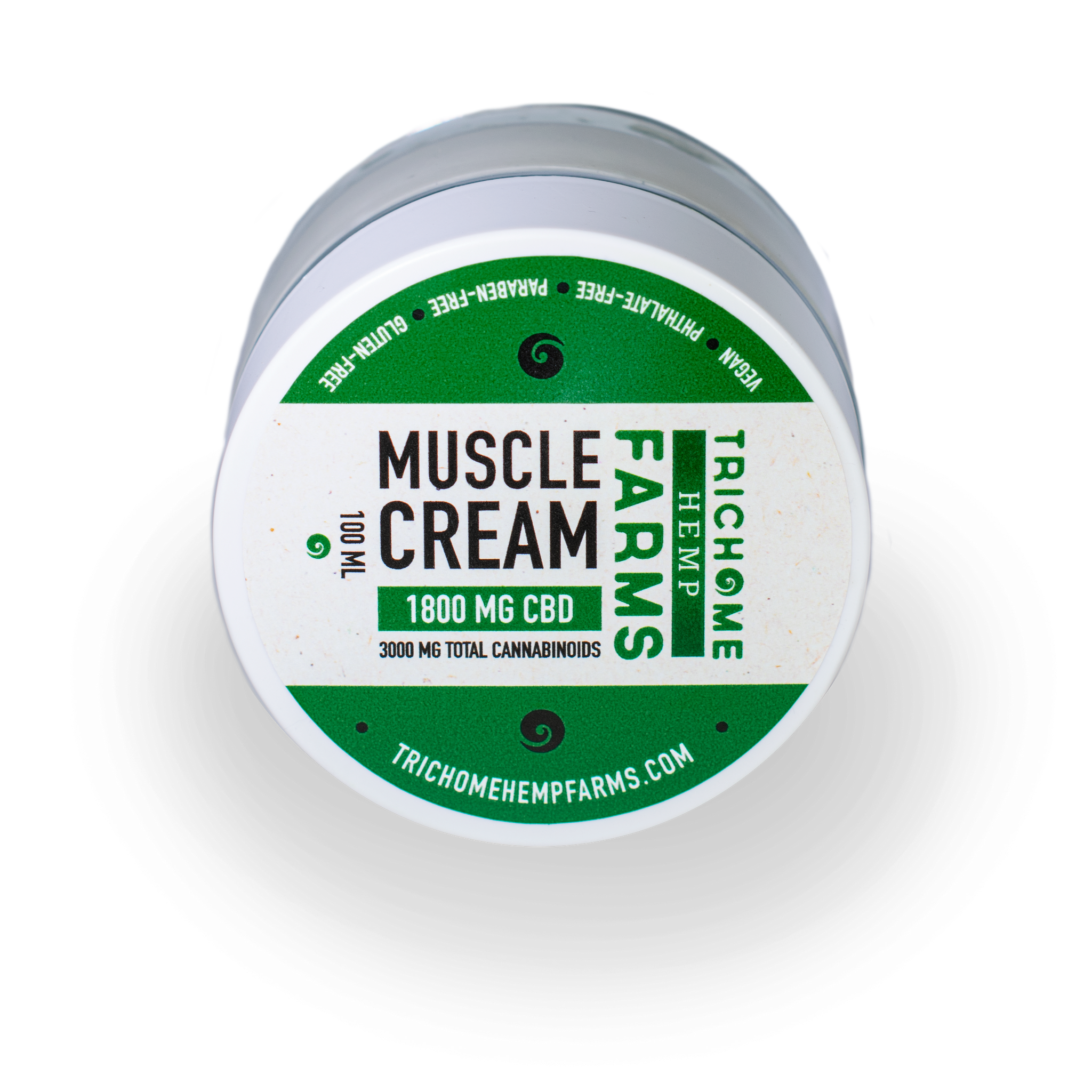 Trichome Cream 1800mg | CBD Topical | Trichome Hemp Farms CBD